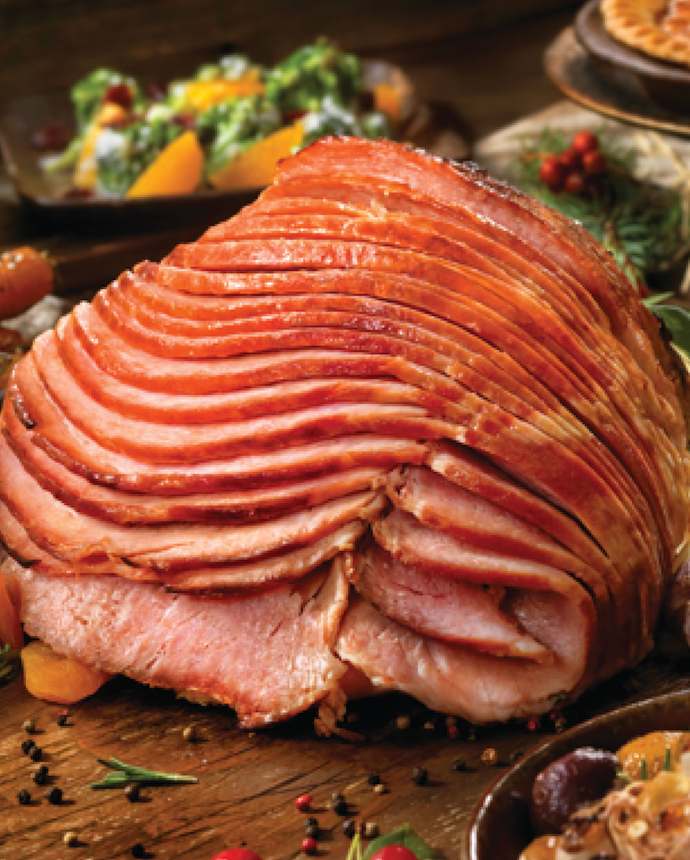 boneless spiral ham in crockpot